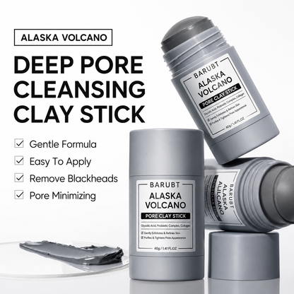 Alaska Volcano Pore Clay Stick