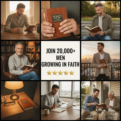 One Minute With God: 365-Day Daily Prayer Book for Men