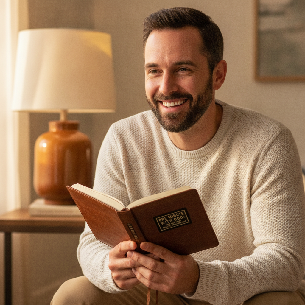 One Minute With God: 365-Day Daily Prayer Book for Men