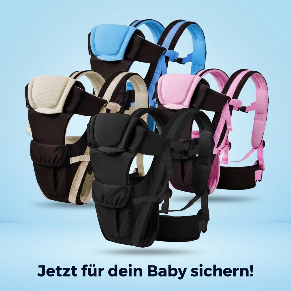 Babytrage 3-in-1 – Vom Neugeborenen bis zum Kleinkind
